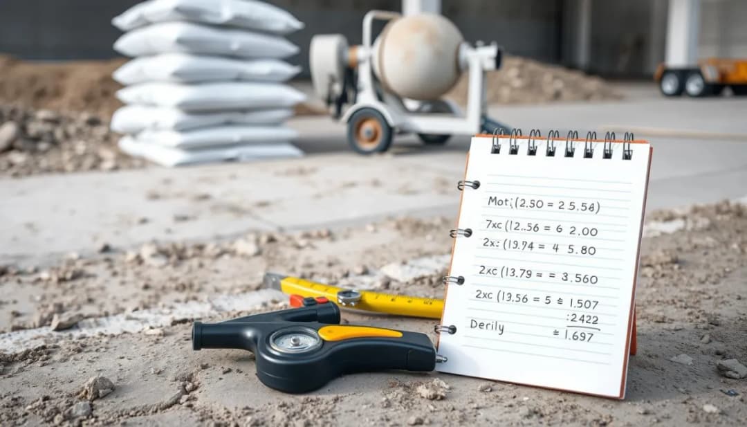 Ile cementu na 1m3 betonu B25? Kluczowe informacje, które musisz znać